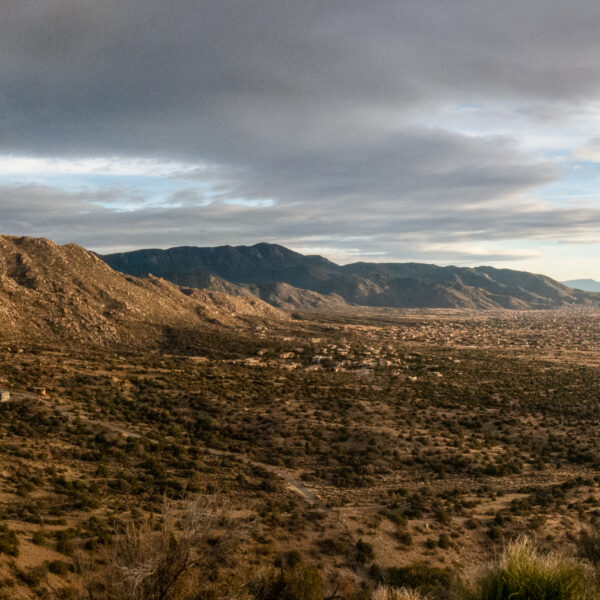 Sandia Mountains at Sunset